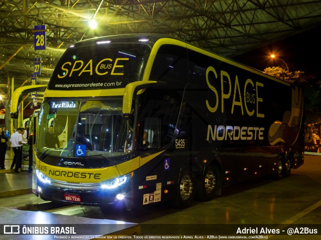 Expresso Nordeste 5435 na cidade de Maringá, Paraná, Brasil, por Adriel Alves - @A2Bus. Número da foto: #11856734.