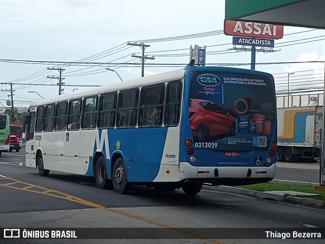 Viação São Pedro 0312029 na cidade de Manaus, Amazonas, Brasil, por Thiago Bezerra. Número da foto: #11855800.