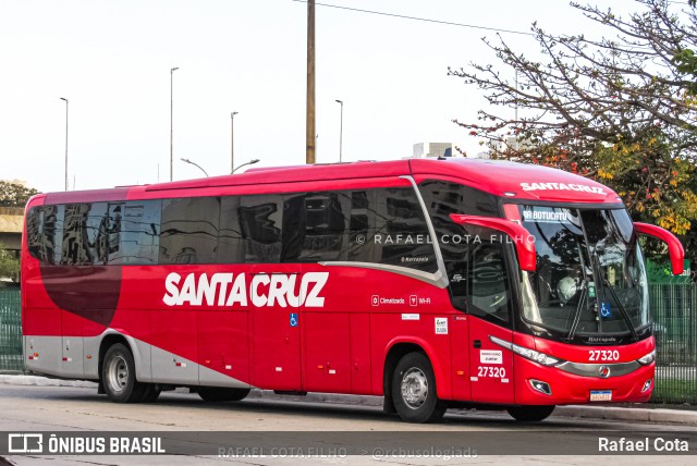 Viação Santa Cruz 27320 na cidade de São Paulo, São Paulo, Brasil, por Rafael Cota. ID da foto: 11855867.