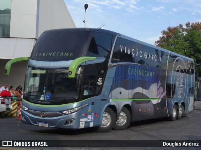 Viação Garcia 80026 na cidade de Rio de Janeiro, Rio de Janeiro, Brasil, por Douglas Andrez. Número da foto: #11859264.