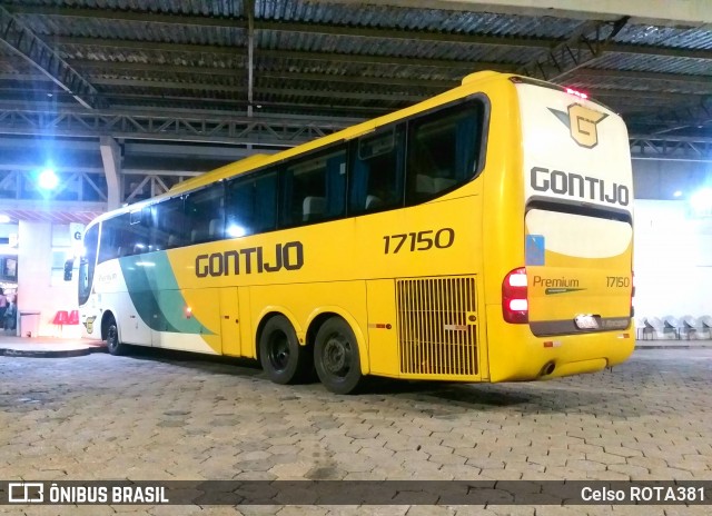 Empresa Gontijo de Transportes 17150 na cidade de Ipatinga, Minas Gerais, Brasil, por Celso ROTA381. ID da foto: 11859369.