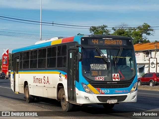 Ximex S.A. - Línea 44 1803 na cidade de Mariano Roque Alonso, Central, Paraguai, por José Paredes. Número da foto: #11860749.