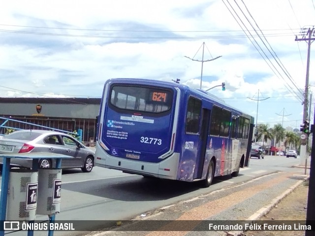 Transportes Capellini 32773 na cidade de Americana, São Paulo, Brasil, por Fernando Félix Ferreira Lima. Número da foto: #11858469.