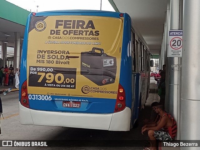 Viação São Pedro 0313006 na cidade de Manaus, Amazonas, Brasil, por Thiago Bezerra. Número da foto: #11858232.