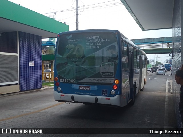 Viação São Pedro 0312049 na cidade de Manaus, Amazonas, Brasil, por Thiago Bezerra. Número da foto: #11858224.