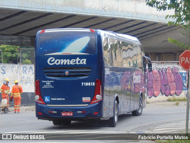 Viação Cometa 719613 na cidade de Santo André, São Paulo, Brasil, por Fabrício Portella Matos. ID da foto: 11860056.