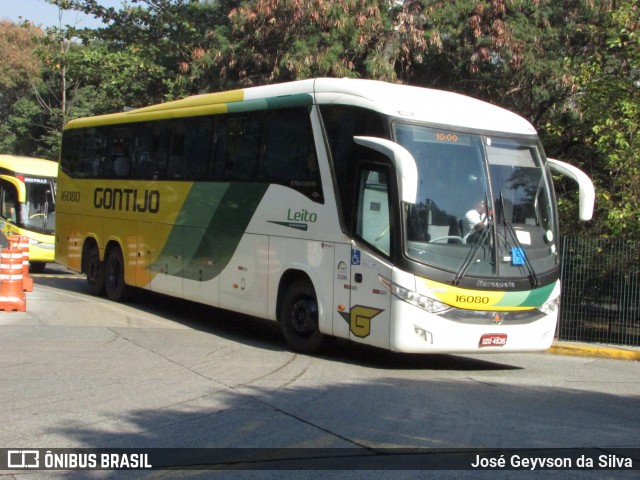 Empresa Gontijo de Transportes 16080 na cidade de São Paulo, São Paulo, Brasil, por José Geyvson da Silva. ID da foto: 11860040.