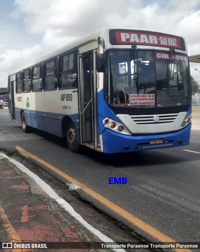 Viação Forte AF-050 na cidade de Belém, Pará, Brasil, por Transporte Paraense. Número da foto: #11859097.
