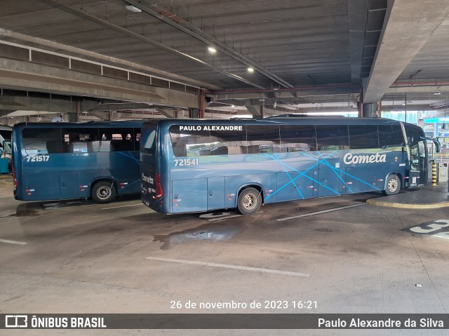 Viação Cometa 721541 na cidade de Campinas, São Paulo, Brasil, por Paulo Alexandre da Silva. ID da foto: 11859941.