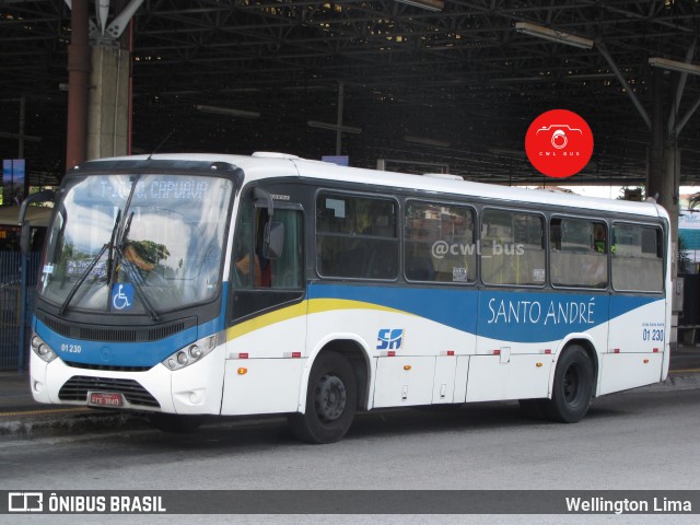 Viação Curuçá 01 230 na cidade de Santo André, São Paulo, Brasil, por Wellington Lima. Número da foto: #11858176.