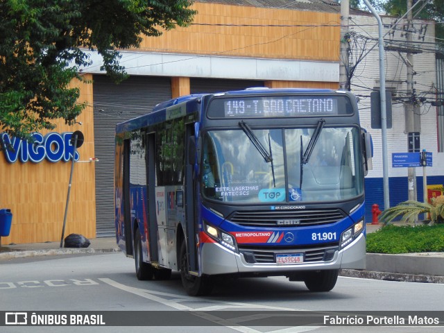 Next Mobilidade - ABC Sistema de Transporte 81.901 na cidade de São Caetano do Sul, São Paulo, Brasil, por Fabrício Portella Matos. ID da foto: 11860342.