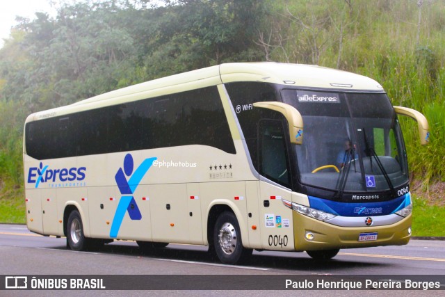 Express Transportes 0040 na cidade de Barra do Piraí, Rio de Janeiro, Brasil, por Paulo Henrique Pereira Borges. Número da foto: #11860341.