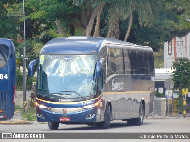 Viação Cometa 719505 na cidade de Santo André, São Paulo, Brasil, por Fabrício Portella Matos. Número da foto: #11860012.