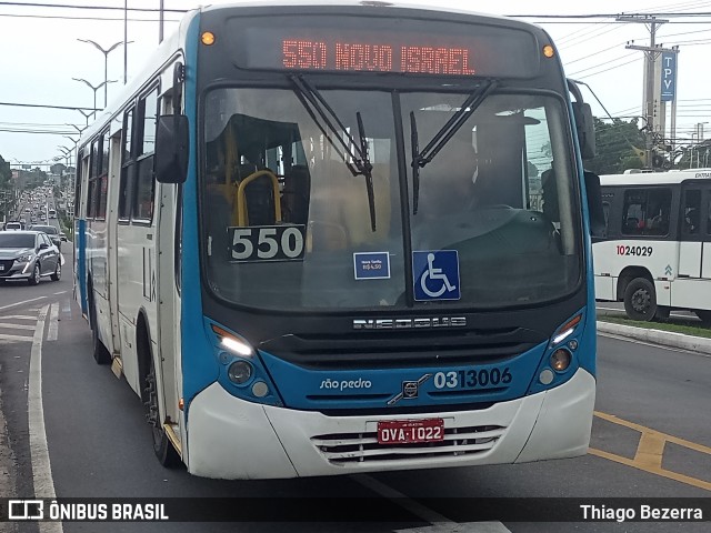 Viação São Pedro 0313006 na cidade de Manaus, Amazonas, Brasil, por Thiago Bezerra. Número da foto: #11858237.