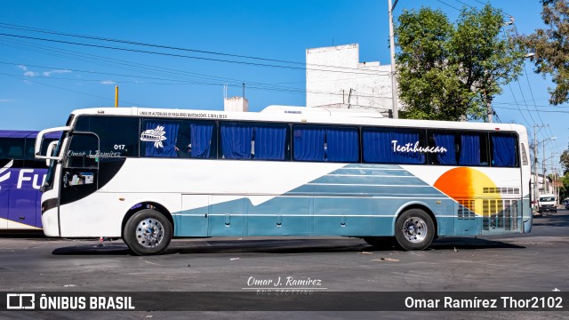 Autobuses Teotihuacan 017 na cidade de Gustavo A. Madero, Ciudad de México, México, por Omar Ramírez Thor2102. ID da foto: 11860759.