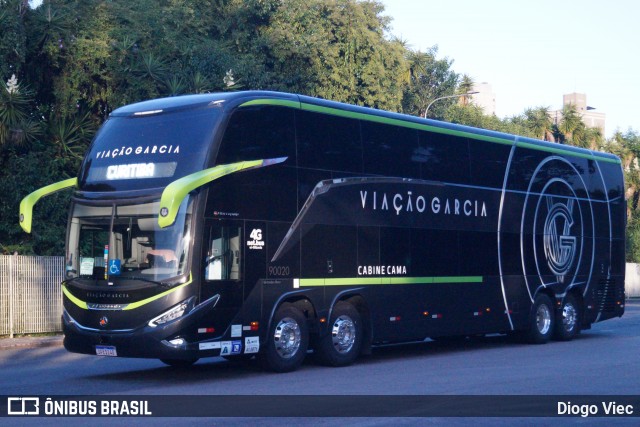 Viação Garcia 90020 na cidade de Curitiba, Paraná, Brasil, por Diogo Viec. Número da foto: #11858003.