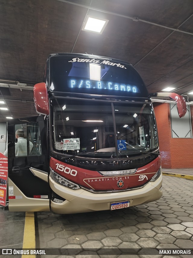 Santa Maria Fretamento e Turismo > Transportes Santa Maria(SP) 1500 na cidade de Belo Horizonte, Minas Gerais, Brasil, por MAXI MORAIS. Número da foto: #11859760.