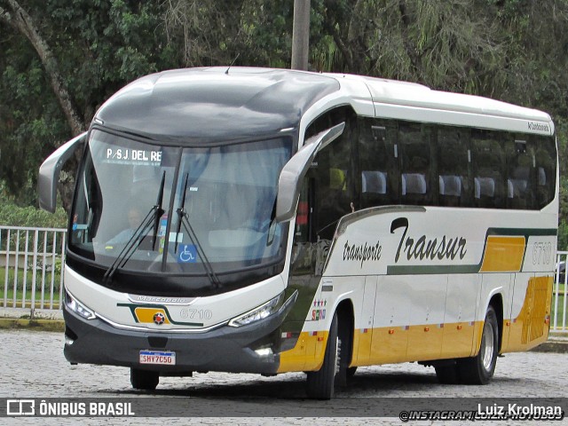 Transur - Transporte Rodoviário Mansur 6710 na cidade de Juiz de Fora, Minas Gerais, Brasil, por Luiz Krolman. Número da foto: #11860431.
