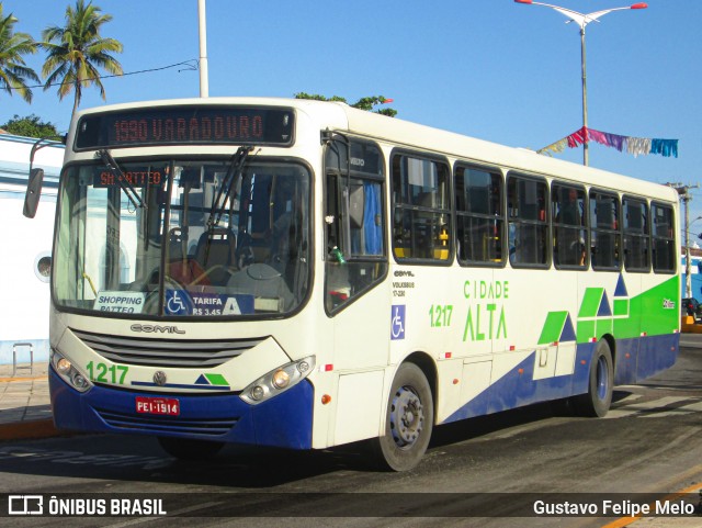 Cidade Alta Transportes 1.217 na cidade de Olinda, Pernambuco, Brasil, por Gustavo Felipe Melo. ID da foto: 11858101.