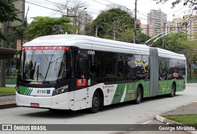 Next Mobilidade - ABC Sistema de Transporte 8190 na cidade de São Bernardo do Campo, São Paulo, Brasil, por George Miranda. Número da foto: #11860146.