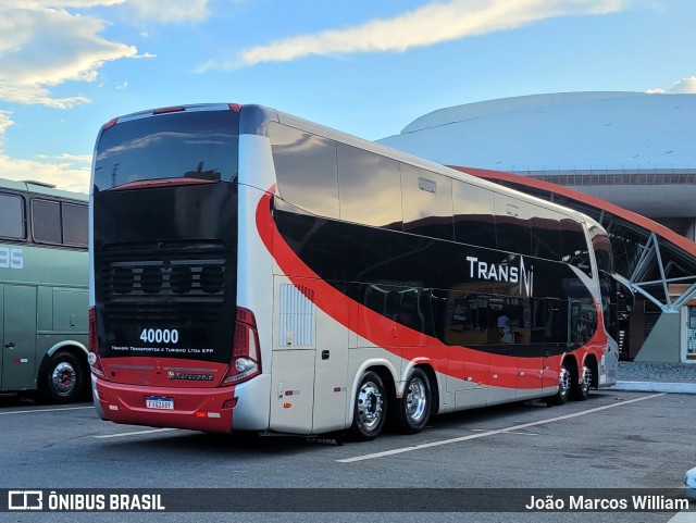 TransNi Transporte e Turismo 40000 na cidade de Aparecida, São Paulo, Brasil, por João Marcos William. Número da foto: #11858753.