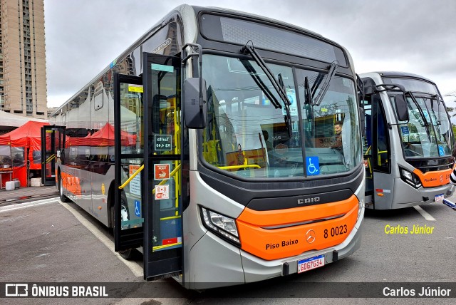 TRANSPPASS - Transporte de Passageiros 8 0023 na cidade de Barueri, São Paulo, Brasil, por Carlos Júnior. Número da foto: #11861879.