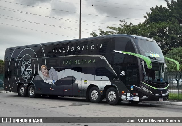 Viação Garcia 86028 na cidade de São Paulo, São Paulo, Brasil, por José Vitor Oliveira Soares. Número da foto: #11862040.