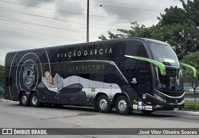 Viação Garcia 86028 na cidade de São Paulo, São Paulo, Brasil, por José Vitor Oliveira Soares. ID da foto: 11862040.