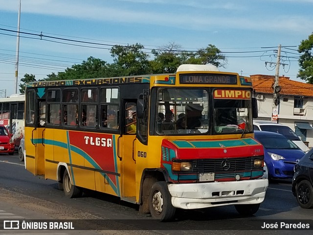 TLGSA - Transporte Loma Grande S.A. - Línea 132 > Transporte LomaGrandense S.A. 060 na cidade de Mariano Roque Alonso, Central, Paraguai, por José Paredes. Número da foto: #11860812.