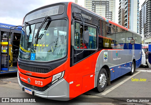 Viação Osasco Santana de Parnaíba 0173 na cidade de Barueri, São Paulo, Brasil, por Carlos Júnior. Número da foto: #11861808.