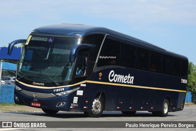 Viação Cometa 719559 na cidade de São Paulo, São Paulo, Brasil, por Paulo Henrique Pereira Borges. ID da foto: 11862562.