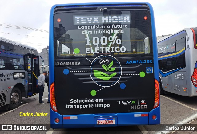 Higer 0J65 na cidade de Barueri, São Paulo, Brasil, por Carlos Júnior. Número da foto: #11862359.