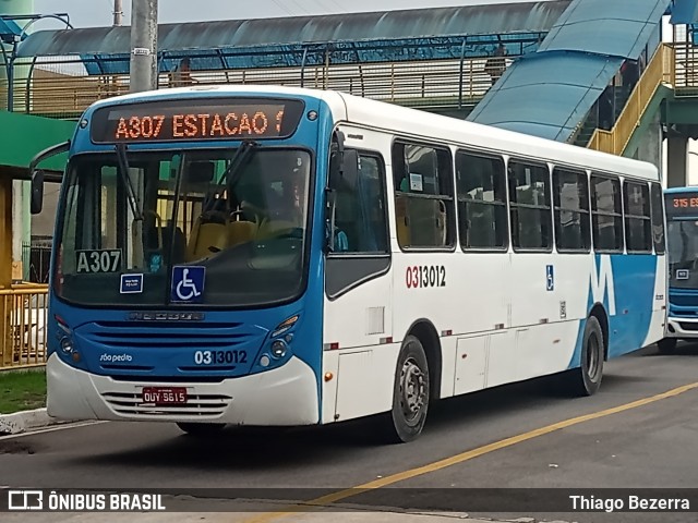 Viação São Pedro 0313012 na cidade de Manaus, Amazonas, Brasil, por Thiago Bezerra. Número da foto: #11862008.
