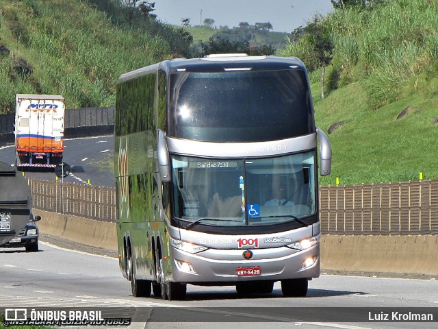 Auto Viação 1001 RJ 108.508 na cidade de Aparecida, São Paulo, Brasil, por Luiz Krolman. ID da foto: 11861409.