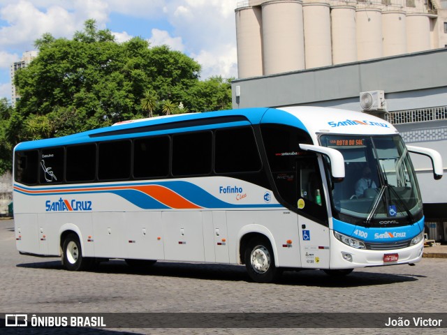 VUSC - Viação União Santa Cruz 4100 na cidade de Caxias do Sul, Rio Grande do Sul, Brasil, por João Victor. ID da foto: 11862370.