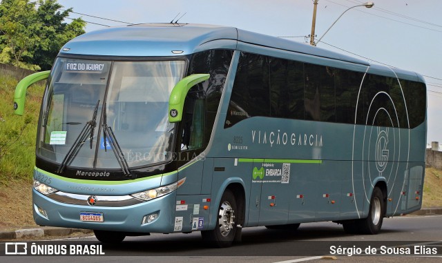 Viação Garcia 8225 na cidade de Campinas, São Paulo, Brasil, por Sérgio de Sousa Elias. ID da foto: 11861337.