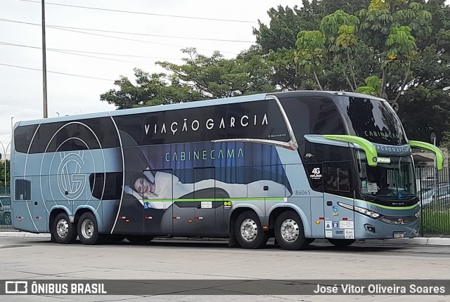 Viação Garcia 86065 na cidade de São Paulo, São Paulo, Brasil, por José Vitor Oliveira Soares. Número da foto: #11862044.