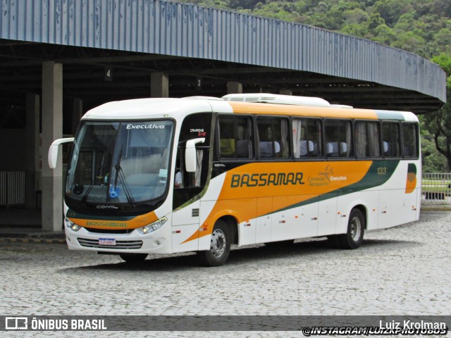 Viação Bassamar 133 na cidade de Juiz de Fora, Minas Gerais, Brasil, por Luiz Krolman. ID da foto: 11862339.