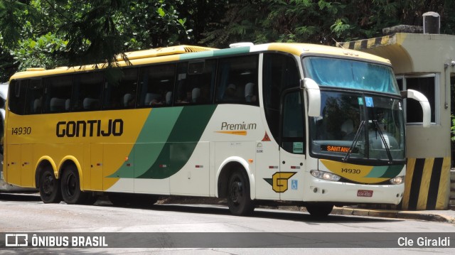 Empresa Gontijo de Transportes 14930 na cidade de São Paulo, São Paulo, Brasil, por Cle Giraldi. ID da foto: 11862610.