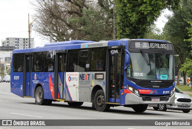 Next Mobilidade - ABC Sistema de Transporte 81.911 na cidade de São Bernardo do Campo, São Paulo, Brasil, por George Miranda. ID da foto: 11861555.