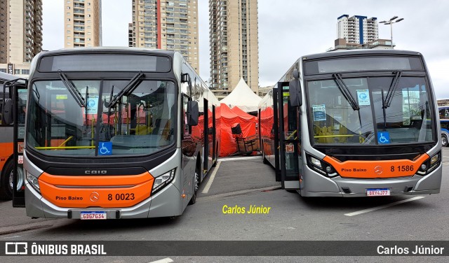 TRANSPPASS - Transporte de Passageiros 8 0023 na cidade de Barueri, São Paulo, Brasil, por Carlos Júnior. Número da foto: #11862057.
