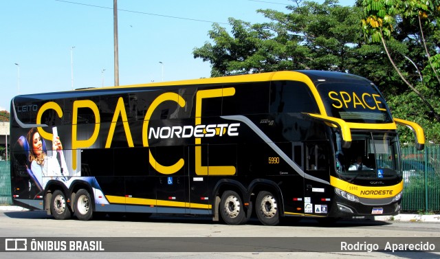Expresso Nordeste 5990 na cidade de São Paulo, São Paulo, Brasil, por Rodrigo  Aparecido. Número da foto: #11865074.