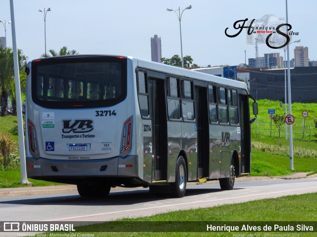 VB Transportes e Turismo 32714 na cidade de Indaiatuba, São Paulo, Brasil, por Henrique Alves de Paula Silva. Número da foto: #11865579.