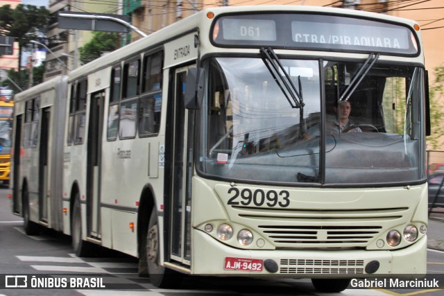 Viação Piraquara 29093 na cidade de Curitiba, Paraná, Brasil, por Gabriel Marciniuk. ID da foto: 11864520.