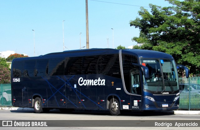 Viação Cometa 721543 na cidade de São Paulo, São Paulo, Brasil, por Rodrigo  Aparecido. Número da foto: #11865079.