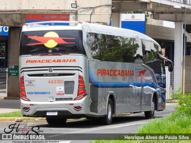 Viação Piracicabana 462301 na cidade de Campinas, São Paulo, Brasil, por Henrique Alves de Paula Silva. Número da foto: #11865396.