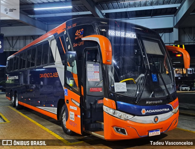 Expresso Adamantina 431311 na cidade de Resende, Rio de Janeiro, Brasil, por Tadeu Vasconcelos. Número da foto: #11865194.