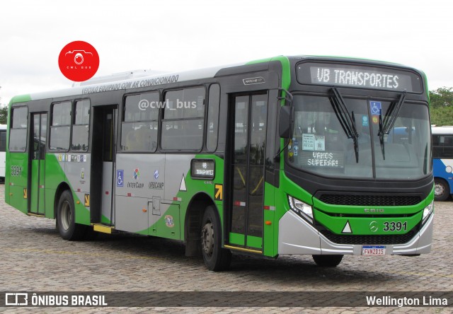 VB Transportes e Turismo 3391 na cidade de Campinas, São Paulo, Brasil, por Wellington Lima. Número da foto: #11866863.