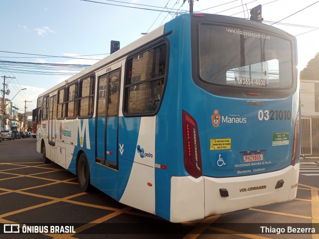 Viação São Pedro 0321010 na cidade de Manaus, Amazonas, Brasil, por Thiago Bezerra. Número da foto: #11866669.