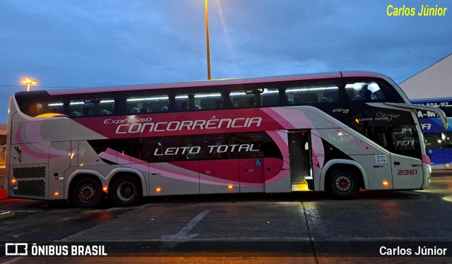 Expresso Concorrência 2361 na cidade de Goiânia, Goiás, Brasil, por Carlos Júnior. ID da foto: 11866160.